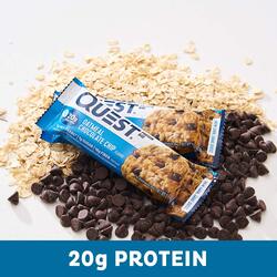 Quest Oatmeal Chocolate Chip Protein Bars Pack of 12