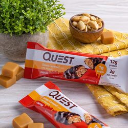 Quest Candy Bar Gooey Caramel 1x12