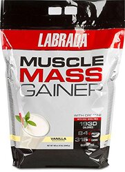 Labrada Muscle Mass Gainer, 12 Lbs, Vanilla