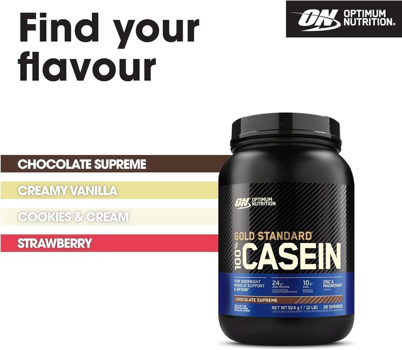 ON 100% Gold Std Casein 2lb Chocolate Supreme