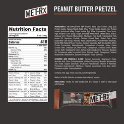 MET-Rx Big 100 Meal Replacement Protein Bar Peanut Butter Pretzel Pack of 9