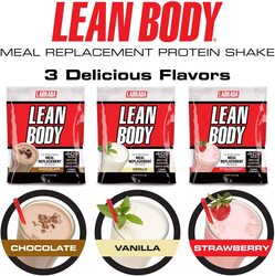 Labrada Lean Body Hi- Protein Meal Replacement Shake, 20 Pieces x 40g, Chocolate