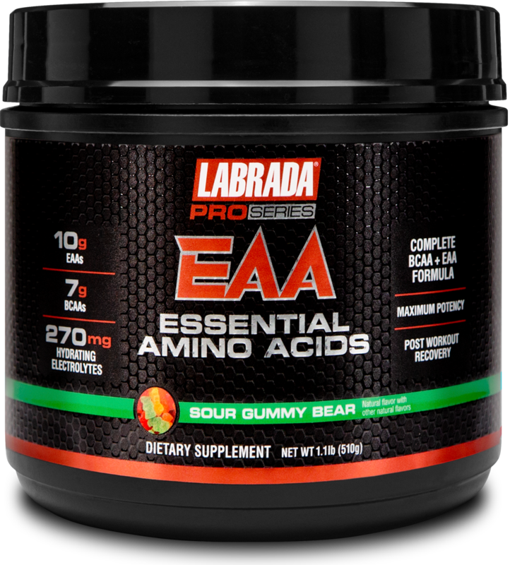 

Labrada Proseries EAA Essential Amino Acid Complex 510g Sour Gummy Bear