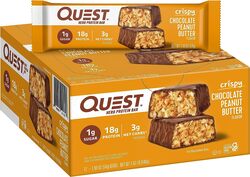 Quest Hero Bar 60g Chocolate Peanut Butter 1x12