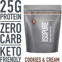 NB Isopure Zero Carb 1lb Cookies & Cream