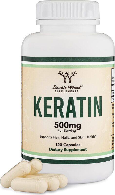 

Double Wood Supplements Double Wood Keratin Hair Growth Vitamin 250 mg 120 capsules