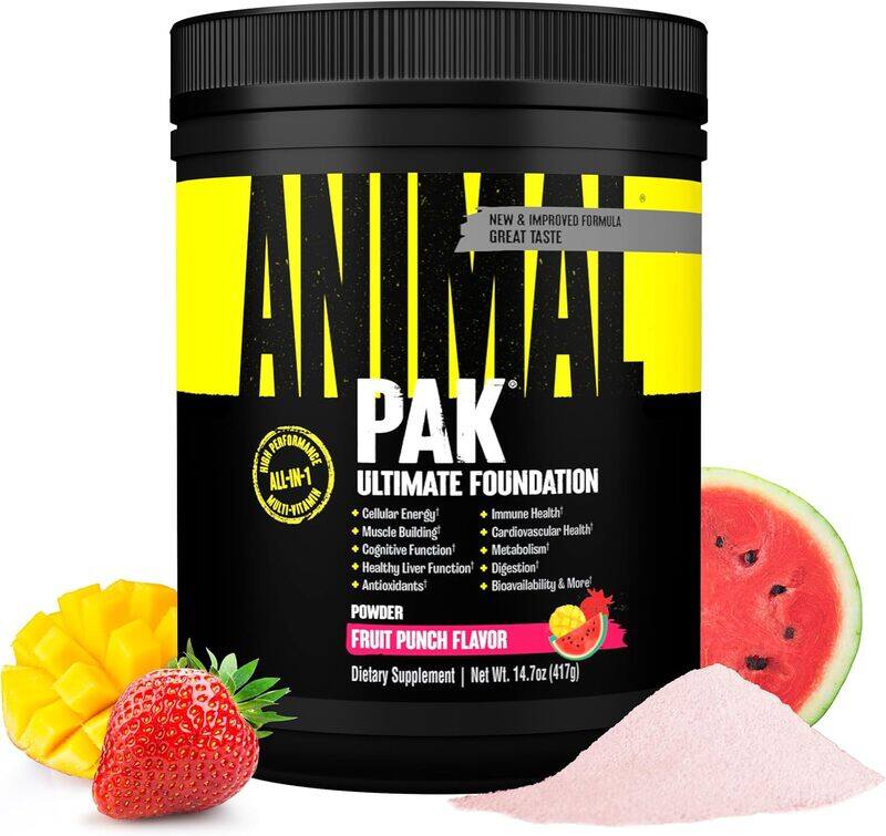 

UN Animal Pak Powder Fruit Punch 429g
