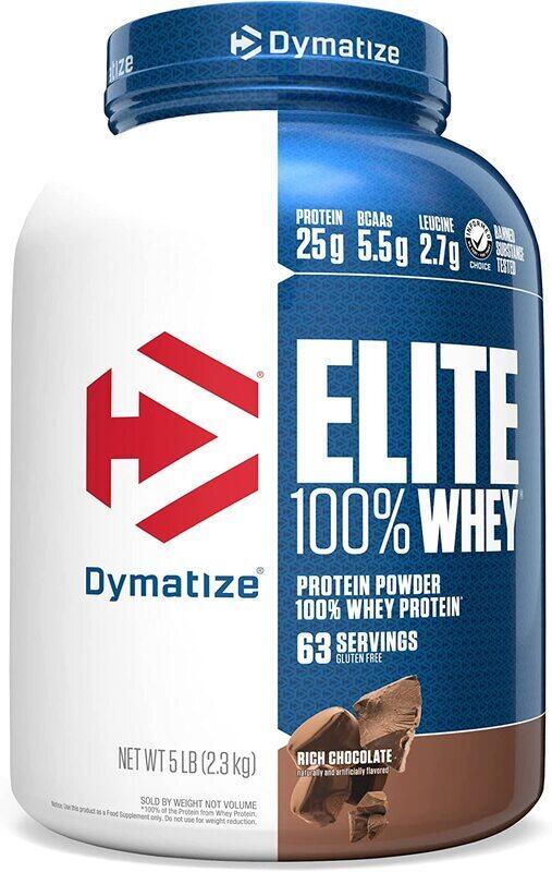 

Dymatize Protein Powder, Rich Chocolate, 5 lbs