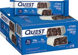 Quest Hero Bar 60g Cookies & Cream 1x12