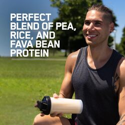 ON Gold Standard 100% Plant Based Protein Powder 1.76lb Rich Creamy Vanilla 20 Servings