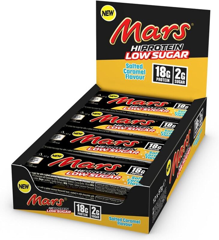 Mars High Protein Low Sugar Bar Salted Caramel 57g Pack of 12