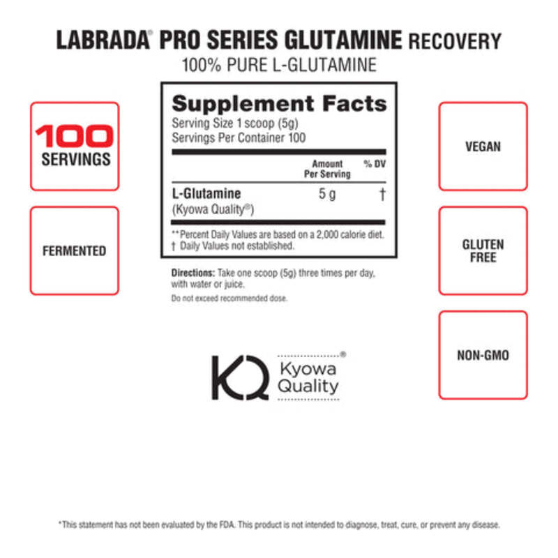 Labrada Nutrition Glutamine 500gm