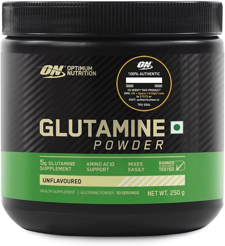 ON Glutamine Muscle Recovery Powder 300gm Unflavored