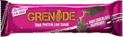 Grenade High Protein Low Sugar Bar Dark Chocolate Raspberry 60g Pack of 12