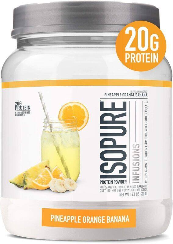 

Isopure Infusions Protein Powder Pineapple Orange Banana 16 Servings 400 g