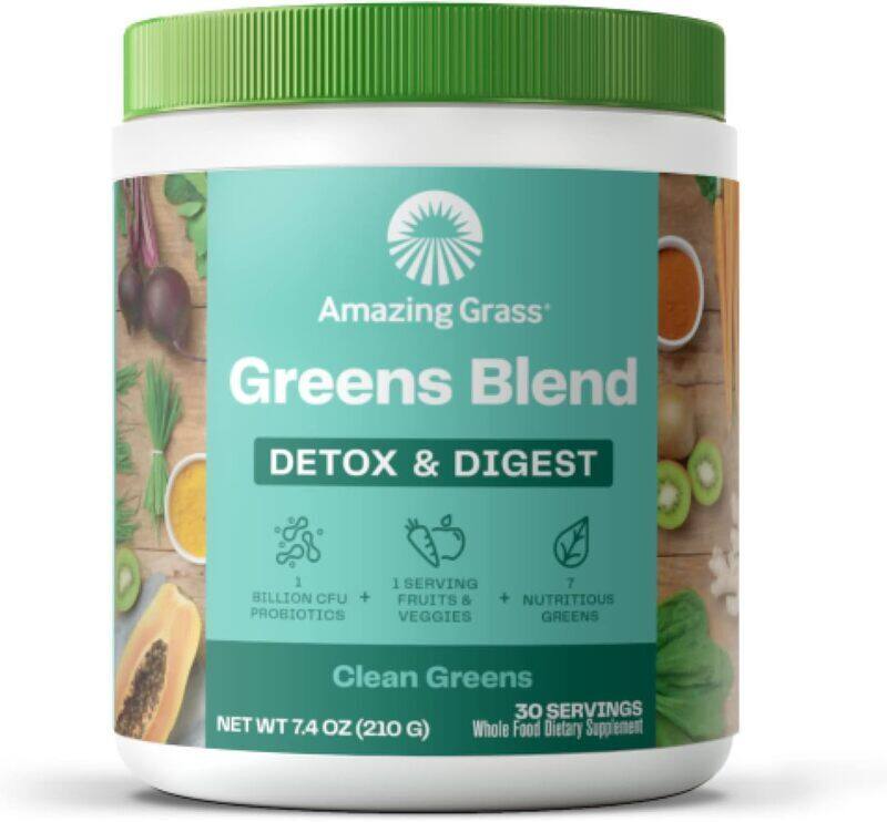 

Amazing Grass Greens Blend Detox And Digest Powder, 210 g