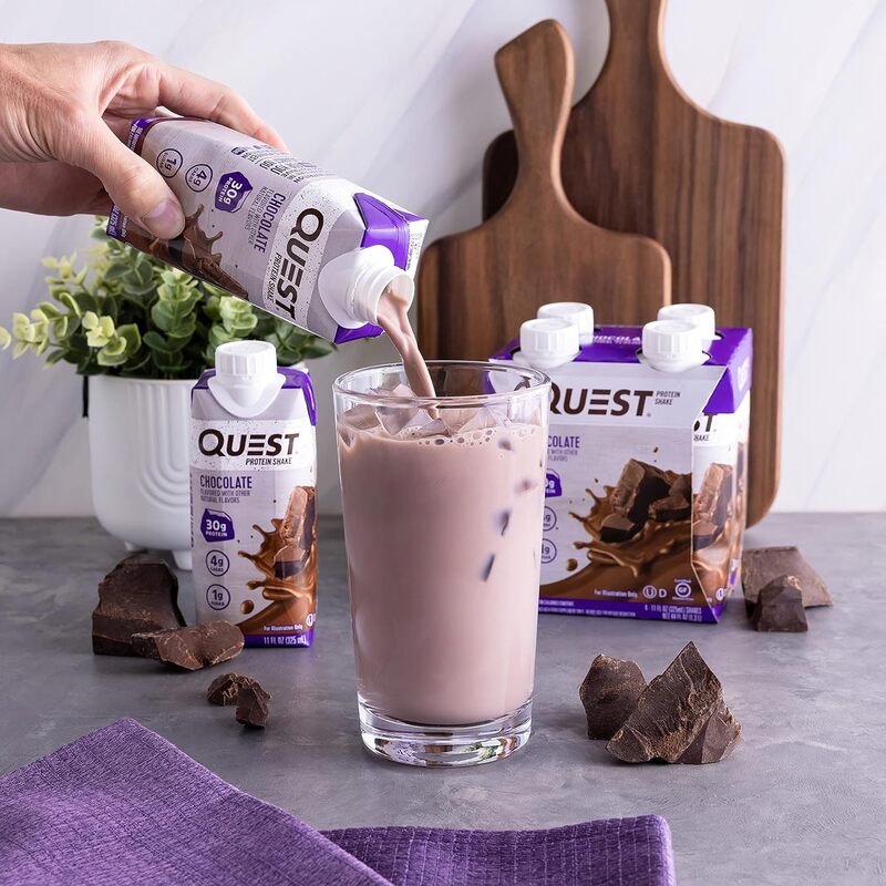 Quest Protein RTD 11.oz 12pcs 3/4pack Chocolate 