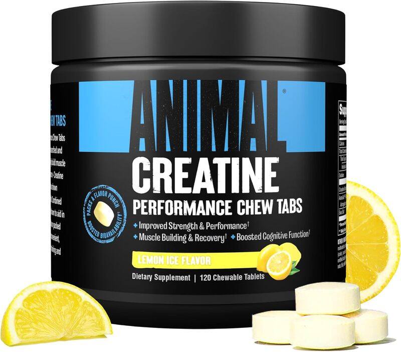 

Universal Nutrition UN Animal Creatine Performance Chews Lemon Ice 120 chewables