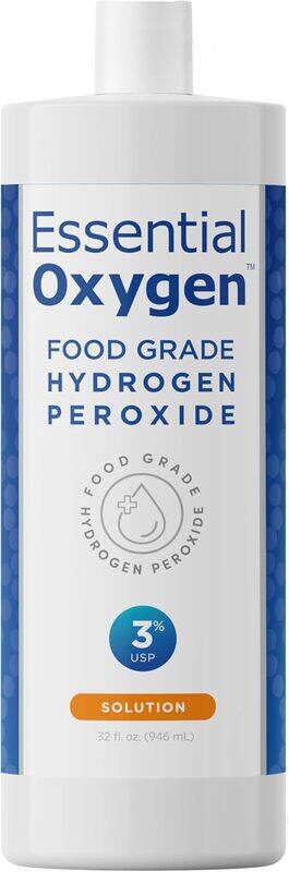 

Essential Oxygen Food Grade Hydrogen Peroxide Solution 32 fl.oz 946ml