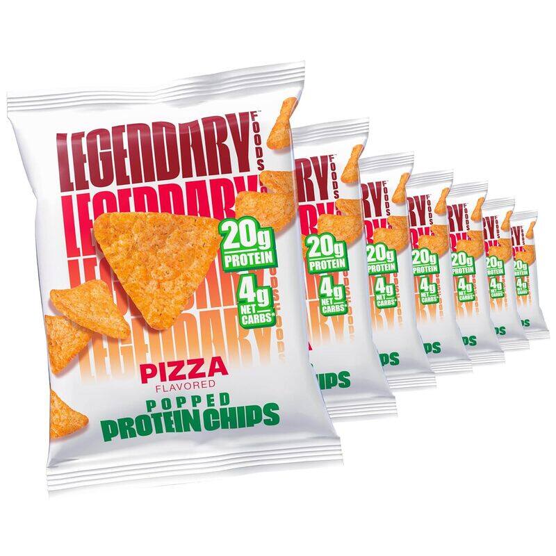 

Legendary Foods Protein Chips 20g 1.2oz 1x7 Pizza