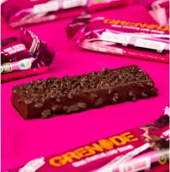 Grenade High Protein Low Sugar Bar Dark Chocolate Raspberry 60g Pack of 12