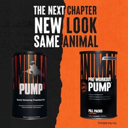 UN Animal Pump Preworkout Pill Packs For Energy and Focus 30 Packs