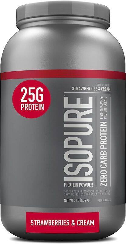 

Nature's Best NB Isopure Zero Carb 3lb Strawberries & Cream