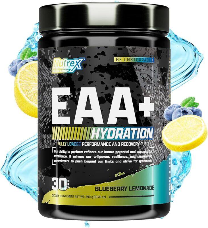 

Nutrex Research Nutrex EAA+Hydro 30 Serving 390g Blueberry Lemonade