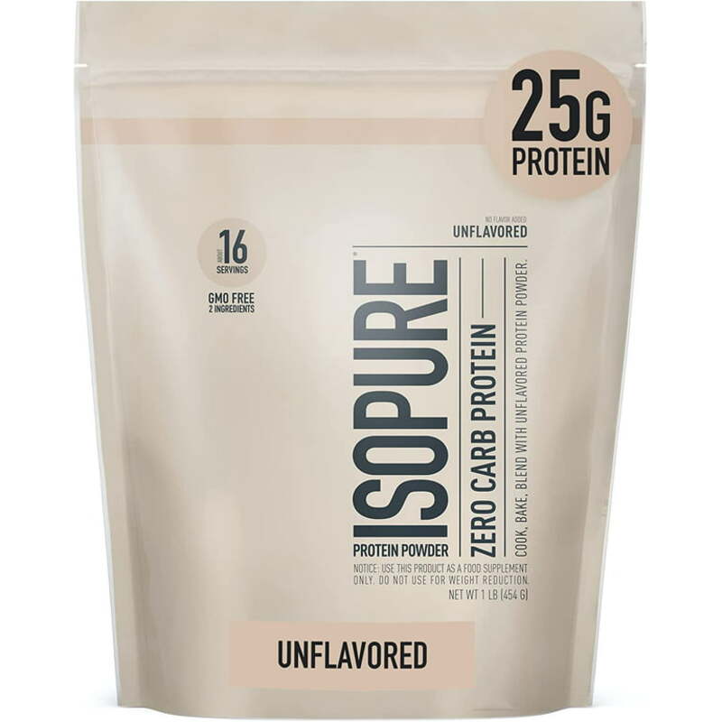 NB Isopure Zero Carb 1lb Unflavored  