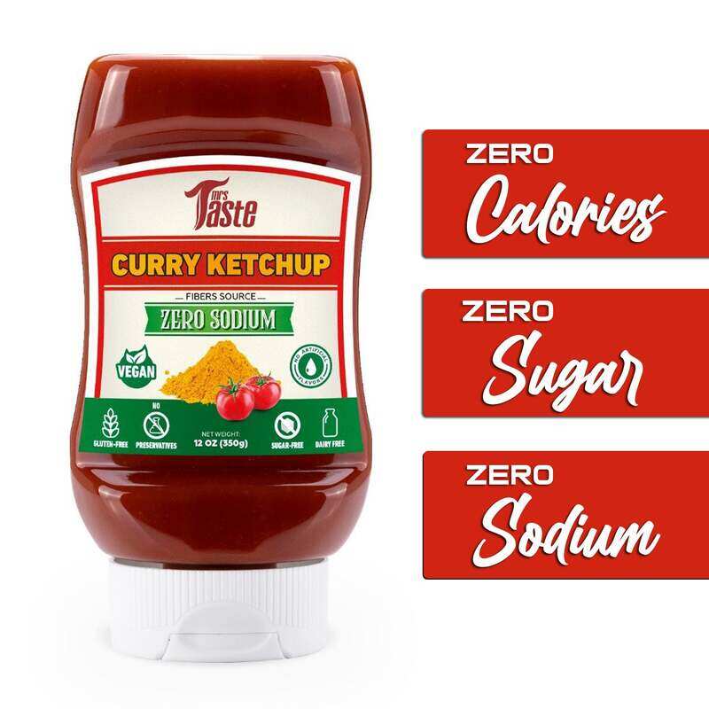 

Mrs Taste Red Line 350g Curry Ketchup, Zero sodium