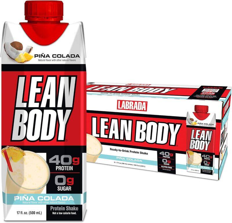 

Labrada Lean Body Ready-to-Drink Pina Colada Protein Shake