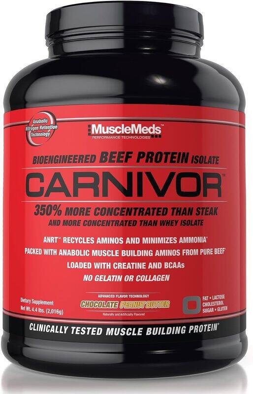 

MuscleMeds Carnivor Beef Protein Isolate Chocolate Peanut Butter 4.2lb