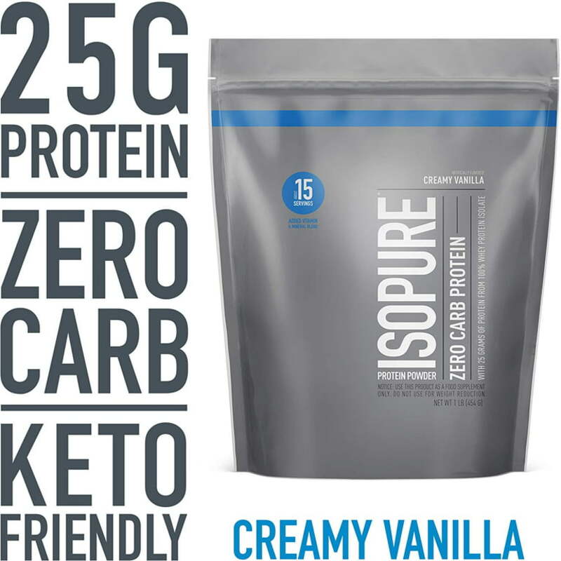 NB Isopure Zero Carb 1lb Vanilla