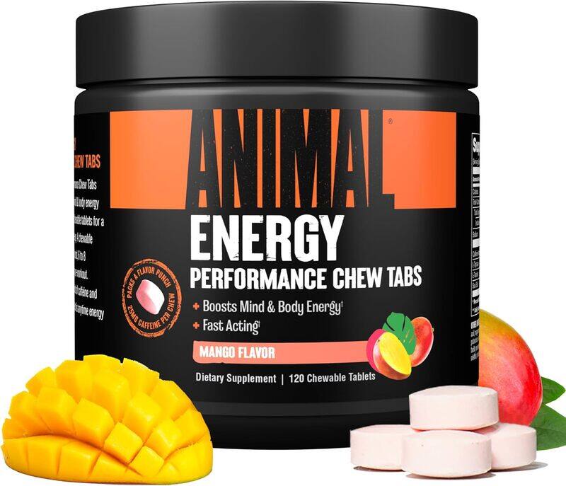

UN Animal Energy Performance Chews Mango 120 chewables