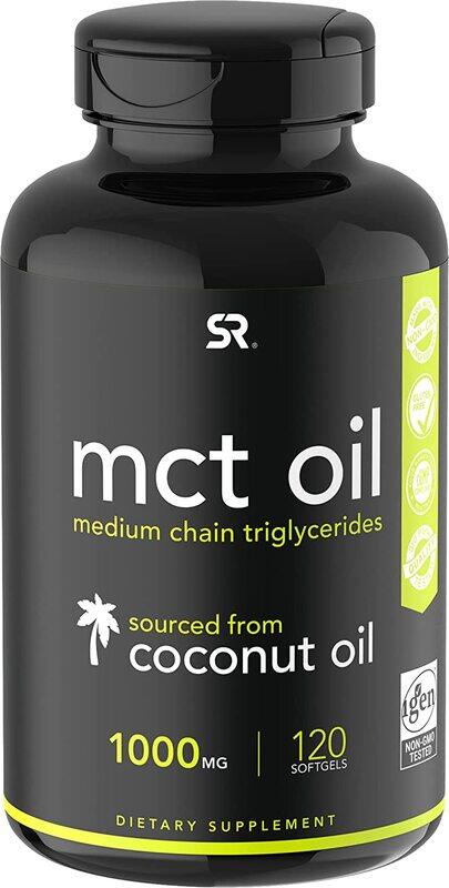 

Sports Research Mct Oil Supplement, 1000Mg, 120 Softgels