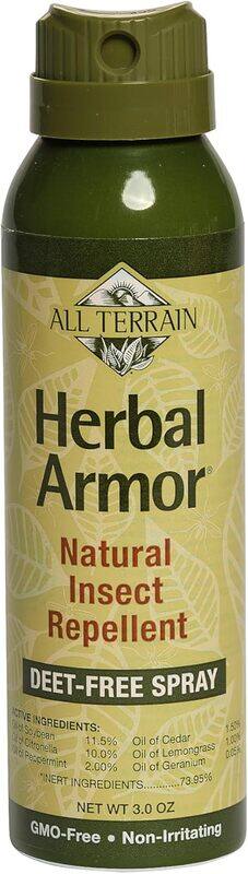 

All Terrain Herbal Armor Natural Insect Repellent DEET-Free Continuous Spray 3 oz