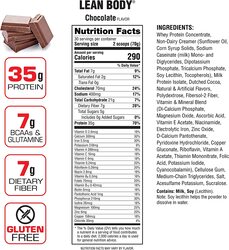 Labrada Lean Body All-in-One Meal Replacement Shake, 4.63 Lbs, Chocolate
