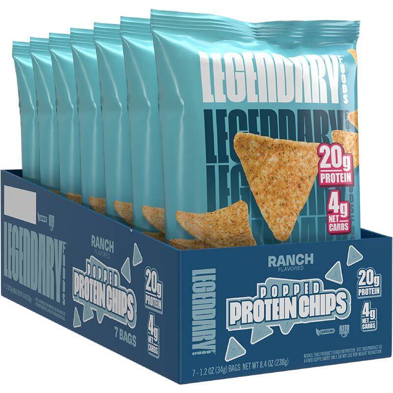 

Original Food Legendary Foods Protein Chips 20g Protein Ranch (1x7)