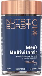 Nutriburst Men's Multivitamin 180g Wild Berry 60 Gummies