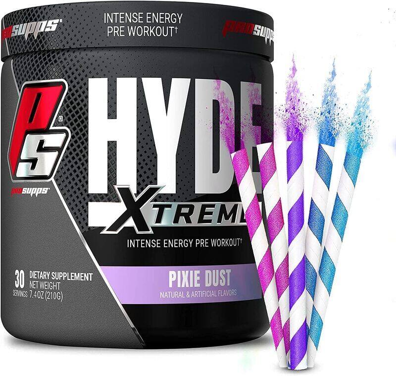 

ProSupps Hyde Xtreme Intense Energy Pre-Workout Powder Pixie Dust 30 Servings