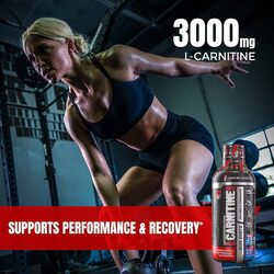 PROSUPPS L-Carnitine 3000 Stimulant Free Liquid Shots for Men and Women - Metabolic Energizer Workout Drink for Performance and Muscle Recovery (Blue Razz)