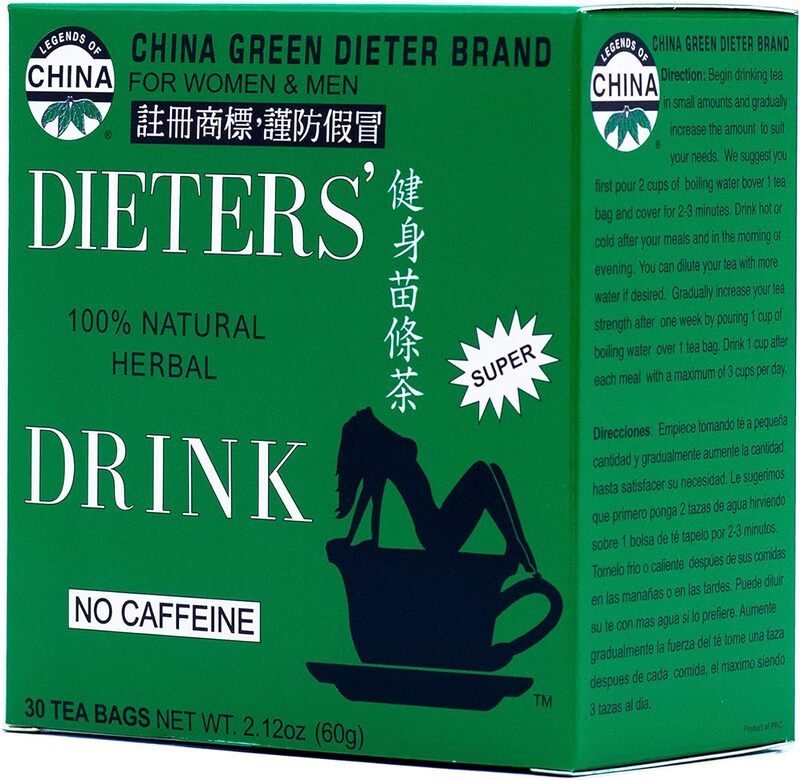 Uncle Lees Tea Dieters Tea For Weight Loss 30 Bags 2.12oz (60g)