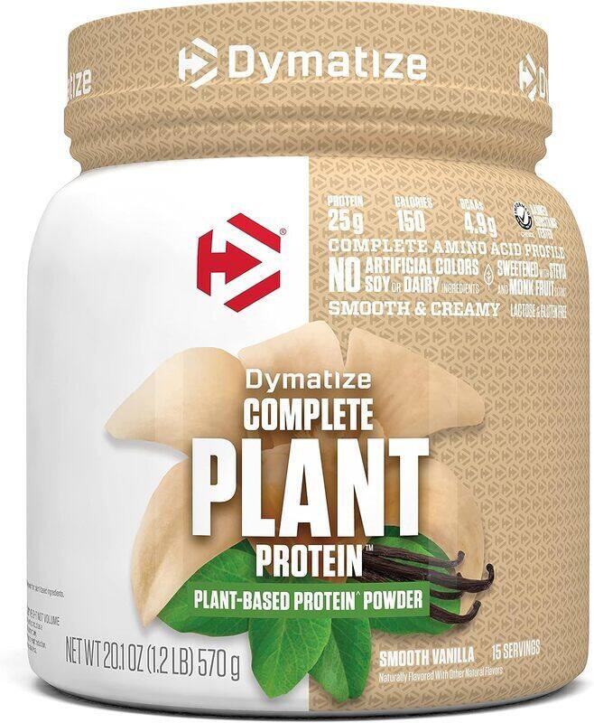 

Dymatize Vegan Plant Protein Powder Smooth Vanilla 1.2lb