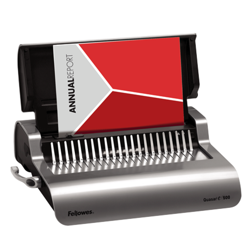 

Fellowes Electric Comb Binding Machine Model - QUASAR E 500