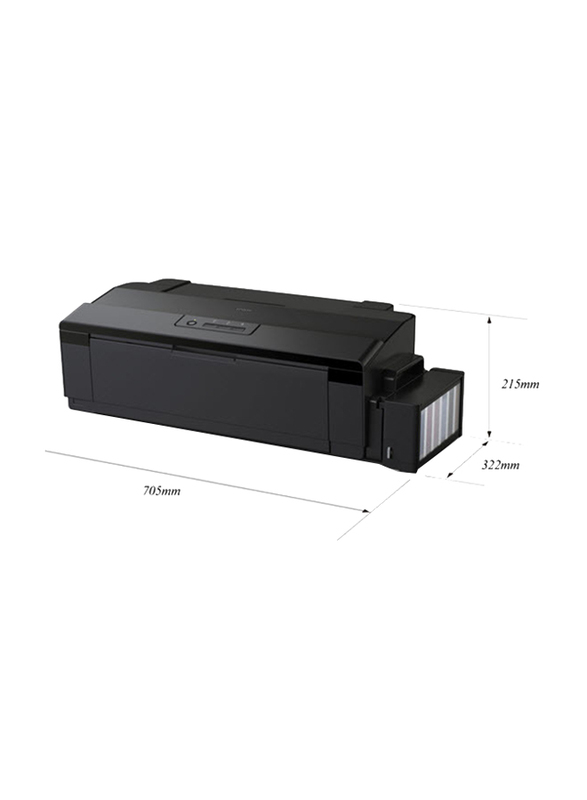 Epson EcoTank L1800 Single Function A3 Photo Inkjet Printer, Black