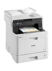 Brother MFC-L8690CDW Wi-Fi All-in-One Laser Printer, White
