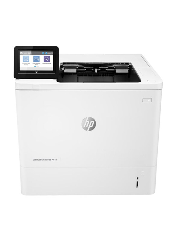 

HP LaserJet M611DN Enterprise Laser Printer, 7PS84A, White
