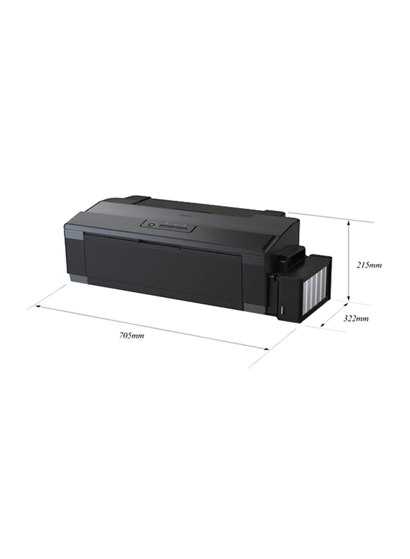 Epson EcoTank L1300 Single Function Ink Tank A3 Printer, Black
