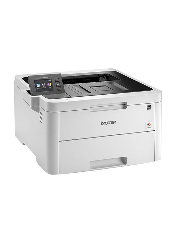 Brother HL-L3270CDW Wi-Fi Laser Printer, White