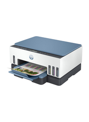 HP Smart Tank 725P All In One Printer, 28B51A, Blue/White/Grey